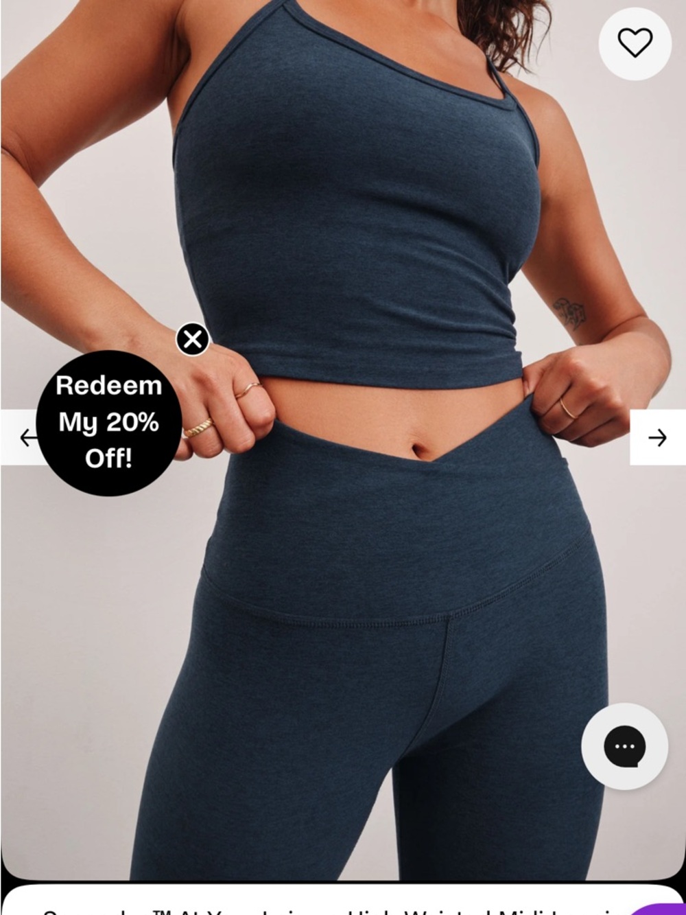 Beyond Yoga 3 pairs of space dye pants. 2 navy+ 1 black. $45 for all 3. - Picture 2 of 2